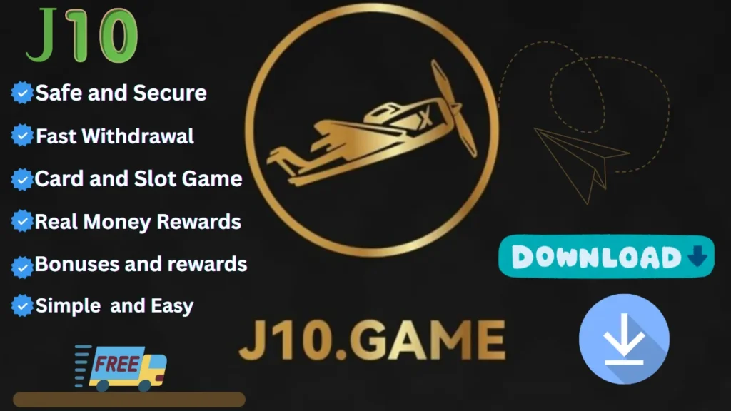 J10 Game logo shows all the information about J10 Game